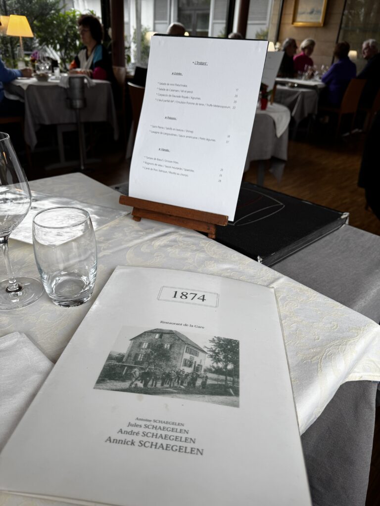 Restaurant de la Gare • Guewenheim : Institution familiale et cave d&rsquo;exception